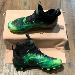 Under Armour Spotlight Slime Vapor Football Cleats Under Armour | Shoes | Under Armour Spotlight Slime Vapor  main image 4
